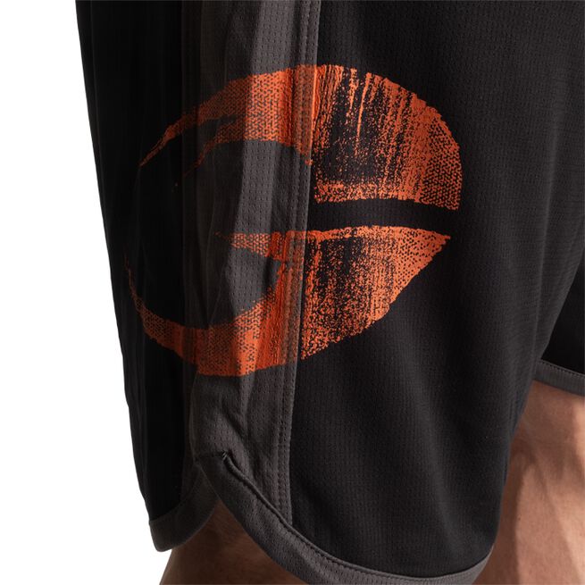 Gasp Mesh Shorts Svart Grå