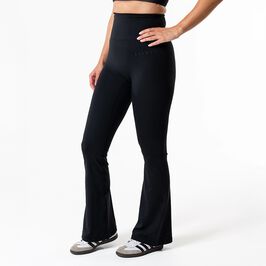 Relode Clean Tights Flared Petite, Black, L  Clean Treningstights Flared Petite Svart