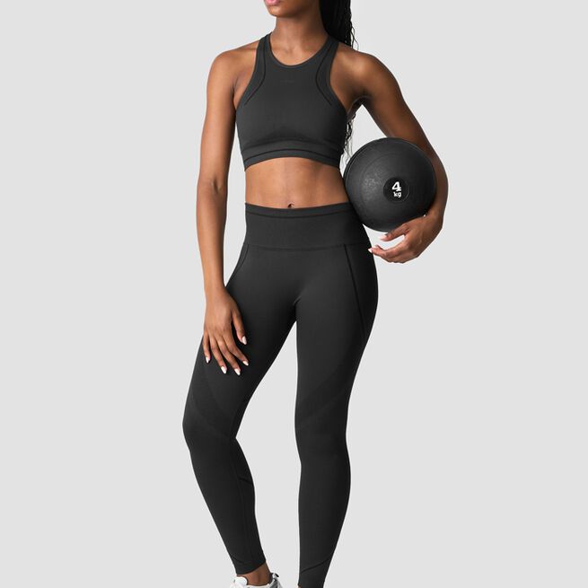 Endurance Seamless Tights Grå