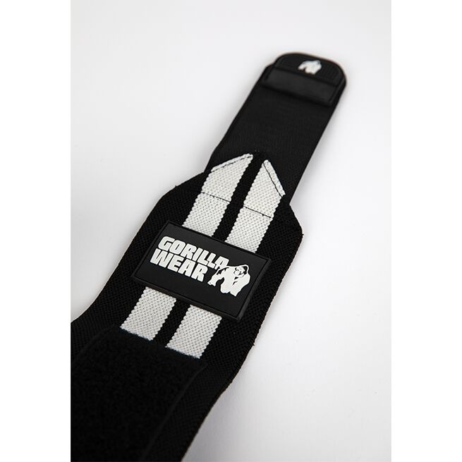 Albuebestøtter Wraps Svart/Hvit 1,8 m