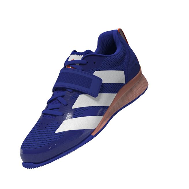 Adipower Weightlifting 3 Sko Blå Hvit/Oransje
