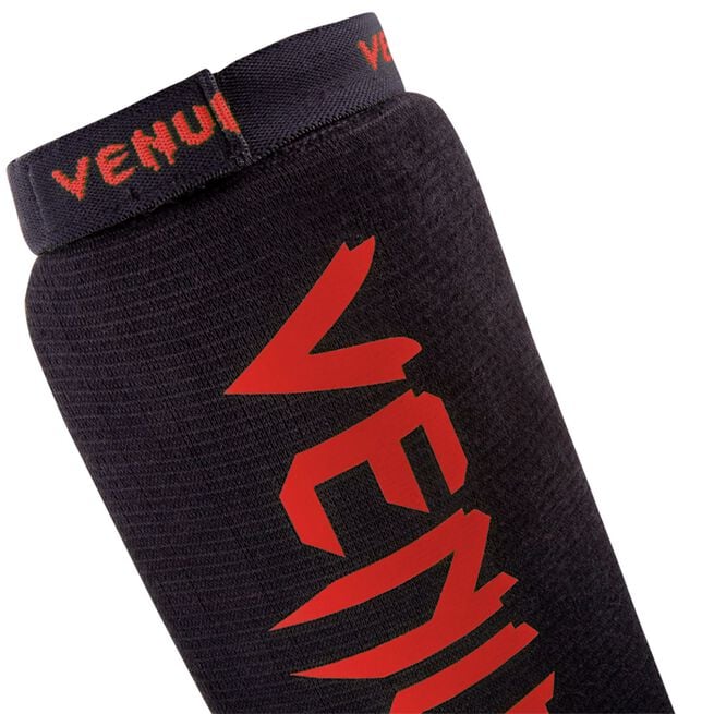 Venum Kontact Shinguards Black/Red
