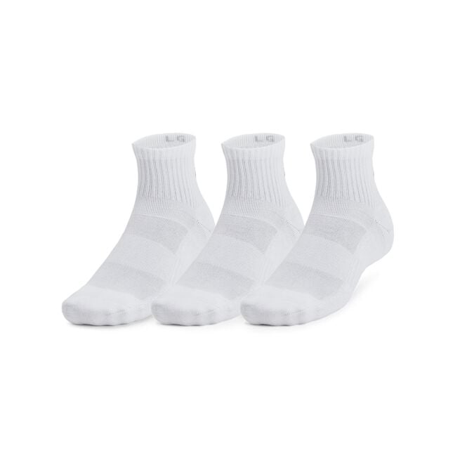 UA Tech Sokker 3-pack Hvit
