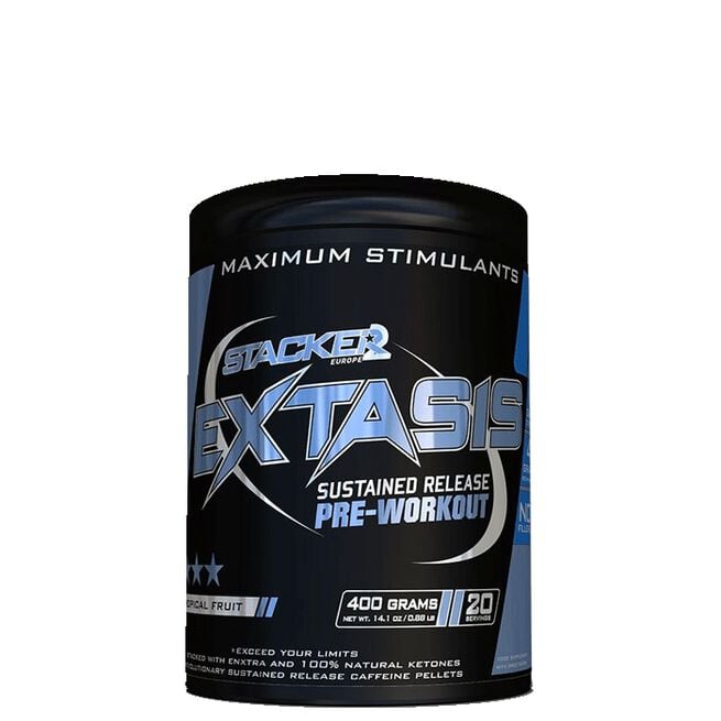 Extasis Pre Workout 20 porsjoner Tropical Fruit