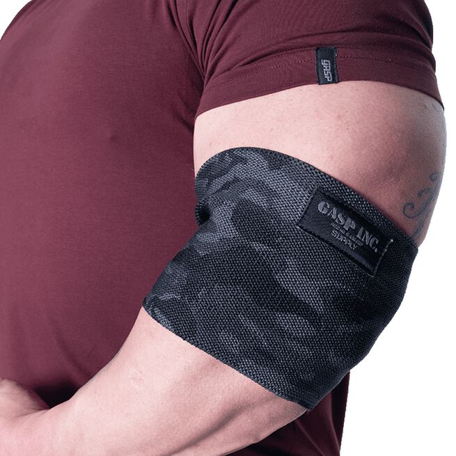 HD Gasp Elbow sleeve, 11 inch, Dark Camo 