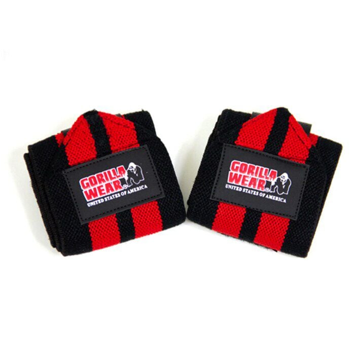 Wrist Wraps Pro Svart/R&oslash;d