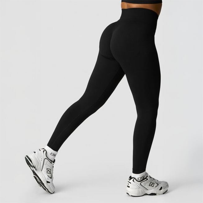 Shape Skjult Scrunch Treningstights Svart