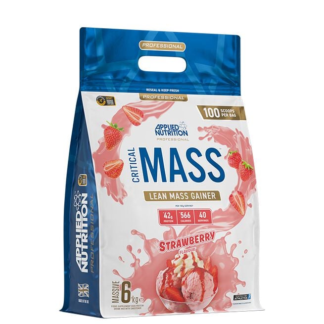 Critical Mass Gainer 6 kg Strawberry