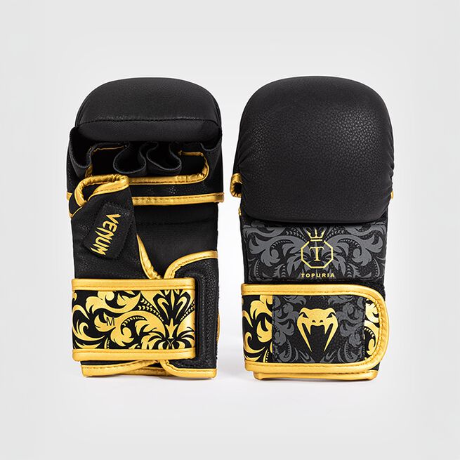 Venum x Ilia Topuria Unmatched MMA Sparringhansker Svart Gull