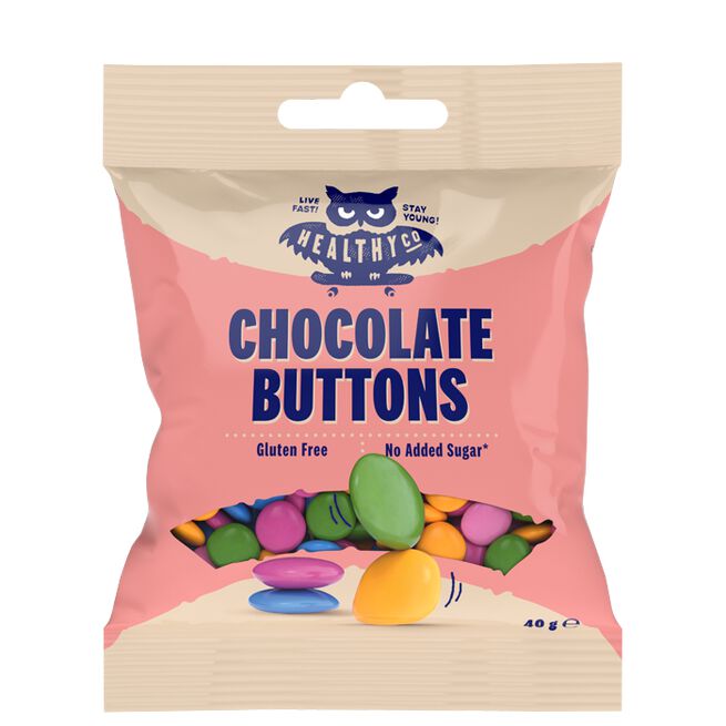 Sjokoladeknapper 40 g
