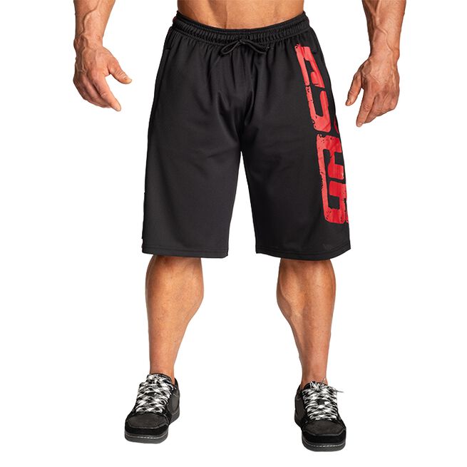 Pro Mesh Shorts, Black/Red