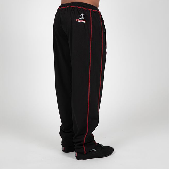 Marlow Mesh Treningsbukse Svart Rød