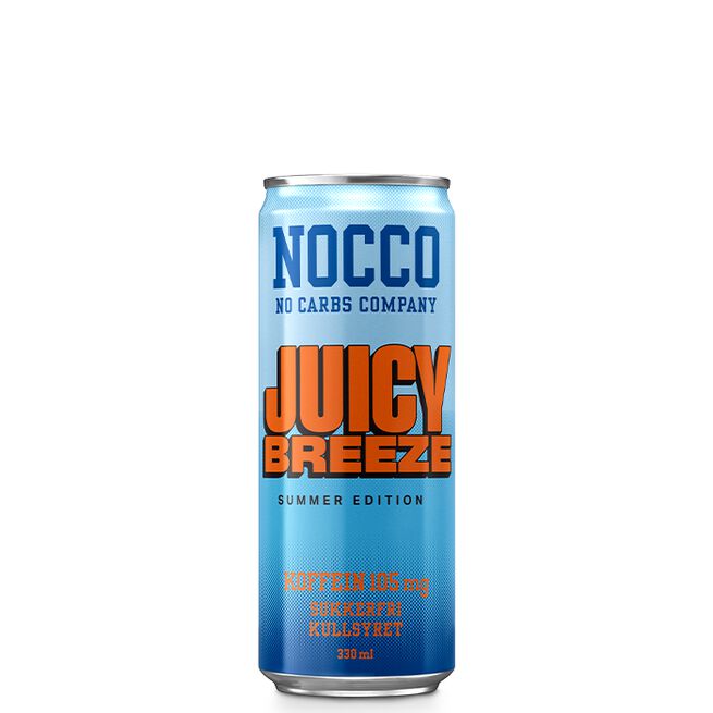 NOCCO, 330 ml, Juicy Breeze, Norge 