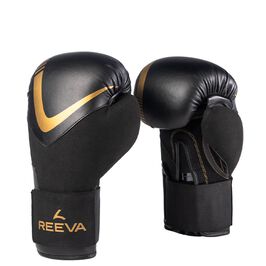 Boxing Gloves Microfiber Leather Gold, 12 oz  Boksehansker Semsket Gull