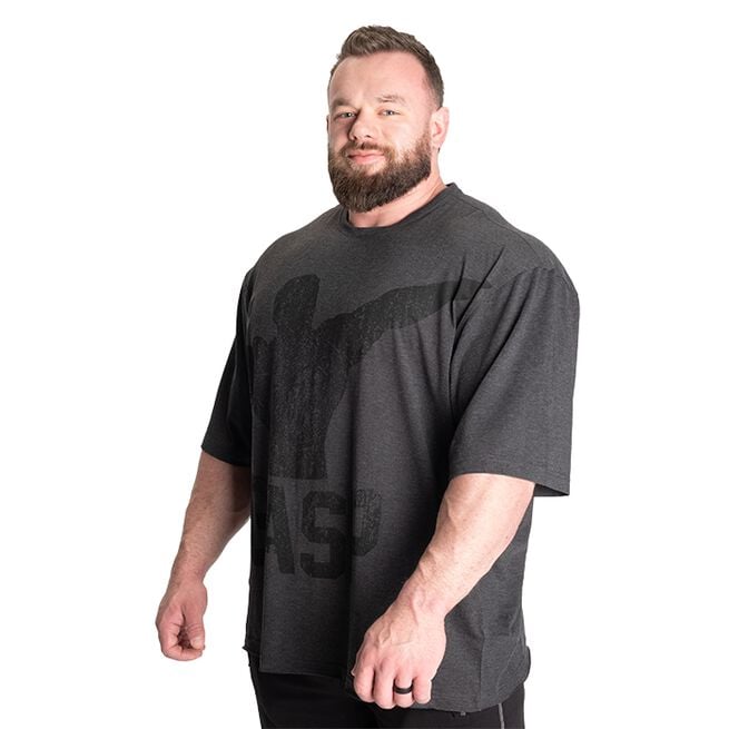 Archer Iron Tee, Dark Grey Melange