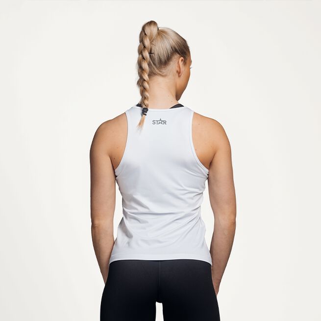 Star Tank Top White