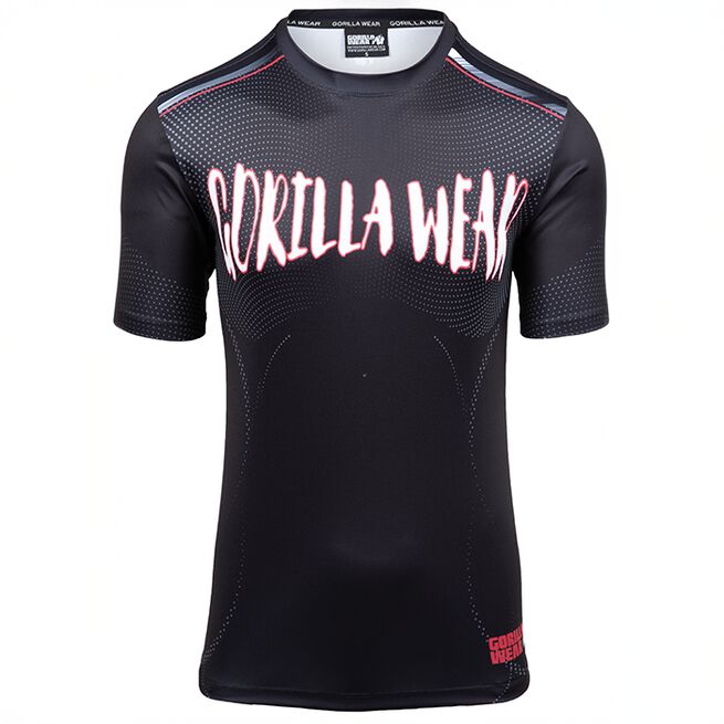 Clayton T-skjorte Svart Rød