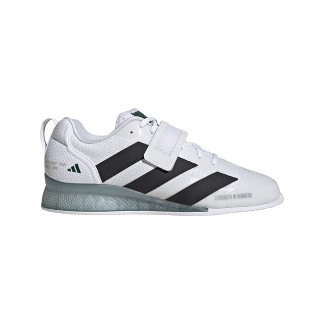 Adipower Weightlifting 3 Sko Hvit Svart/Grønn
