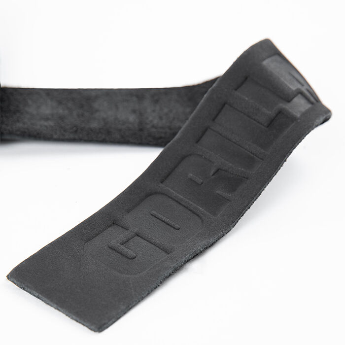 Lifting Straps L&aelig;r Svart