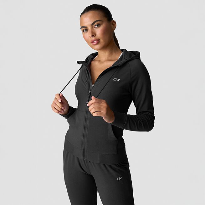 Activity Zip Hoodie Grå