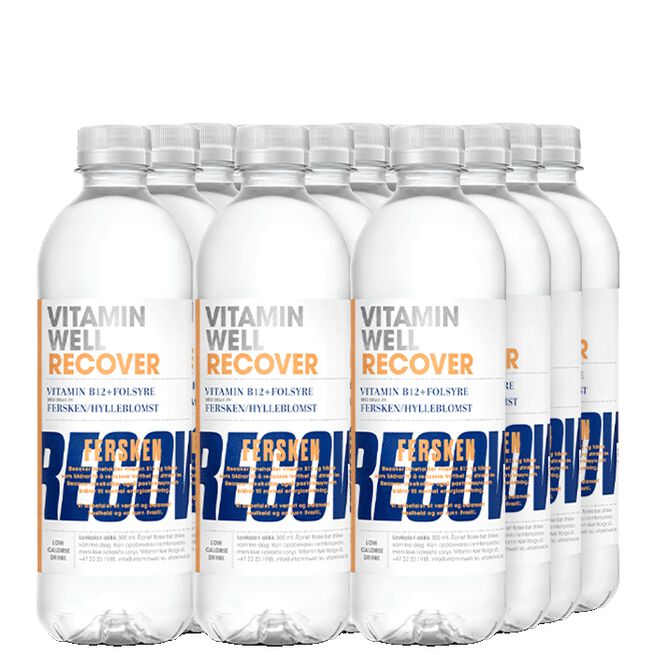 12 x Vitamin Well, 500ml, Recover 