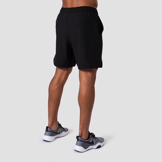 Smash Padel 2-in-1 Shorts, Black/Grey, S 