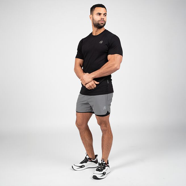 Cortez 2-In-1 Shorts Harmaa