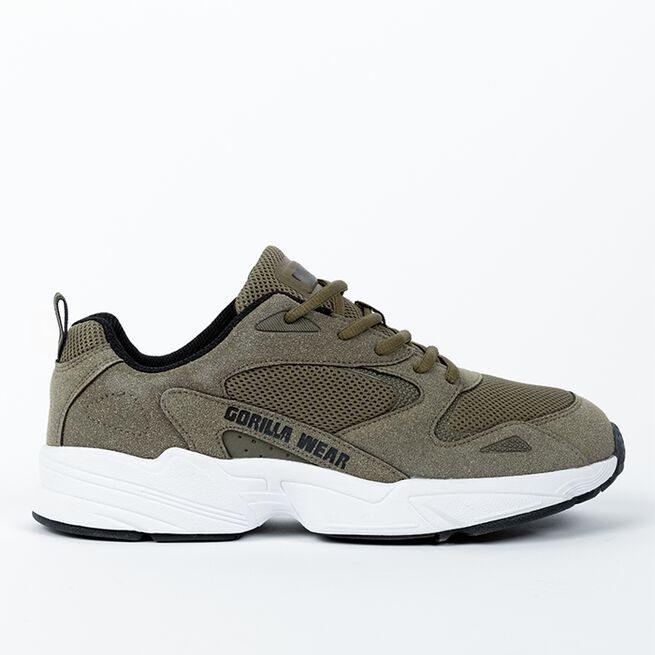 Newport Sneakers, Army Green, 40 