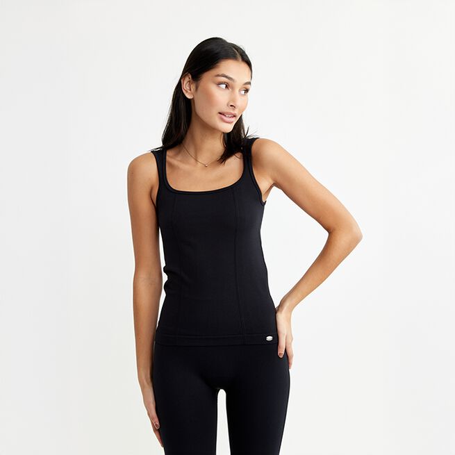Seamless Treningssinglet Svart