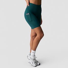 Define Seamless Pocket Biker Shorts, Forrest Green, L  Define Sykkelshorts Grønn