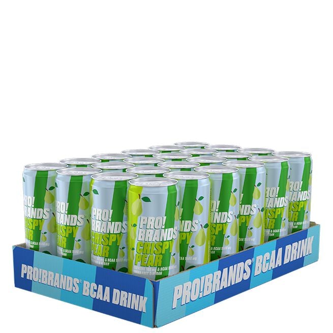 24 x BCAA Energidrikk 330 ml Crispy Pear