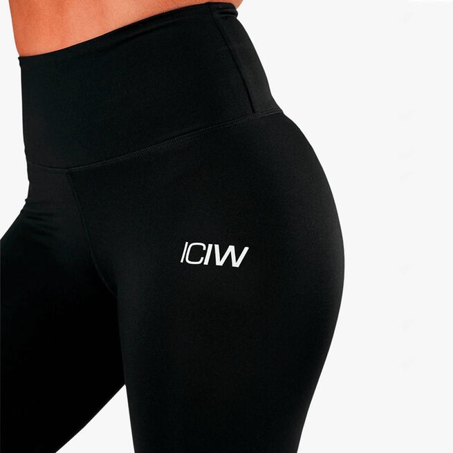 ICIW scrunch v-shape tights black