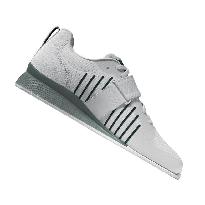 Adipower Weightlifting 3 Sko Hvit Svart/Grønn