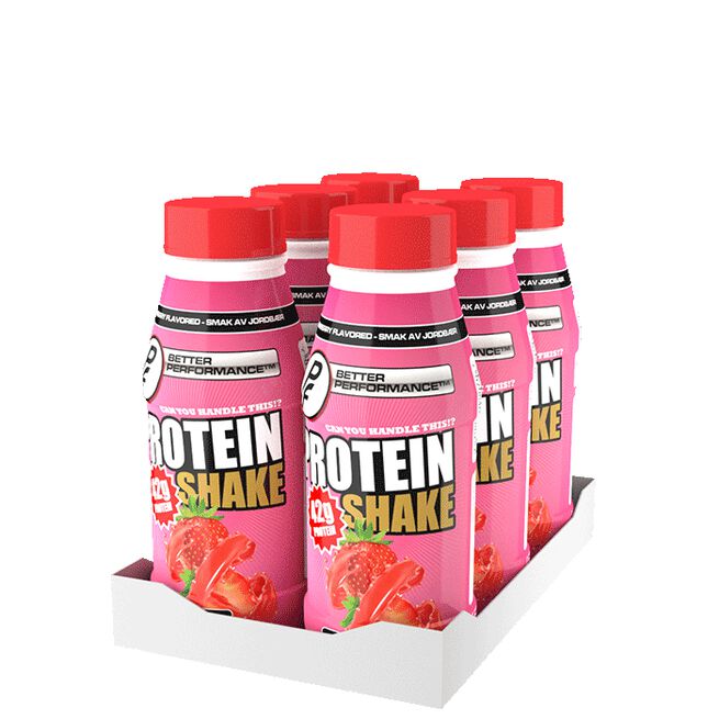6 x Protein Shake 500ml Strawberry