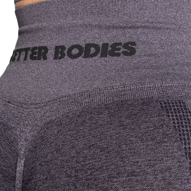 Curve Scrunch Leggings, Black Melange