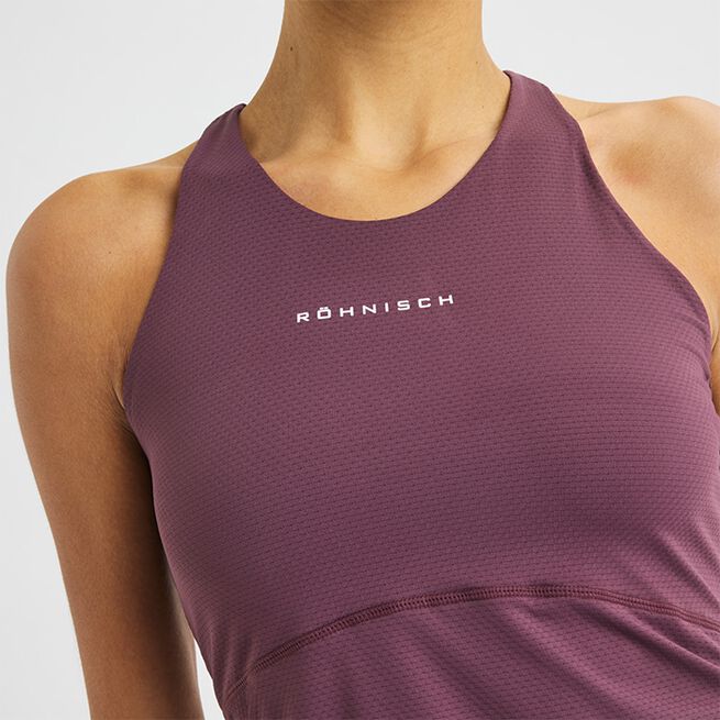 Jacquard Singlet Lilla