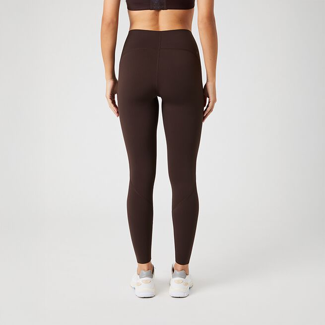 Sleek Treningstights Brun