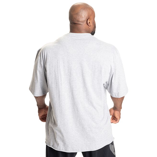 Team Pump Cover Iron Tee, Light Grey Melange