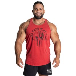 Gasp	Skull T-back, Acid Chili Red Skull T-back, Acid Chili Red