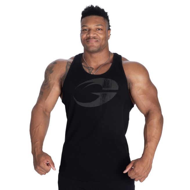 Gasp Rib Essential T-Back Svart