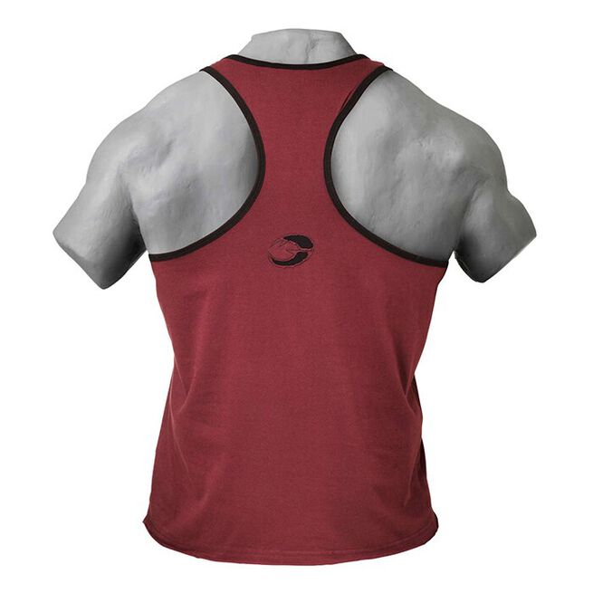 Vintage T-Back Linne Mørkerød