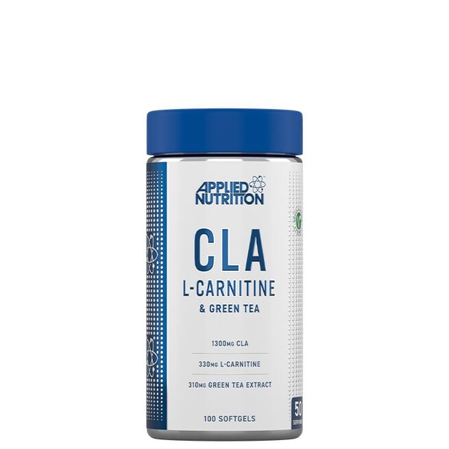 Applied Nutrition CLA + L-carnitine + Green Tea, 100 caps