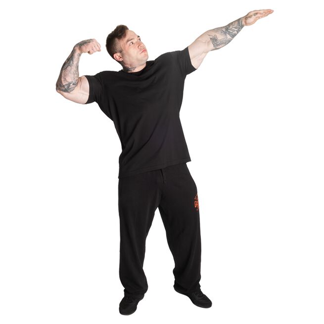 Gasp Inc Treningsbukser Svart Oransje