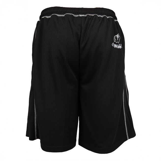 Marlow Mesh Shorts Svart Grå