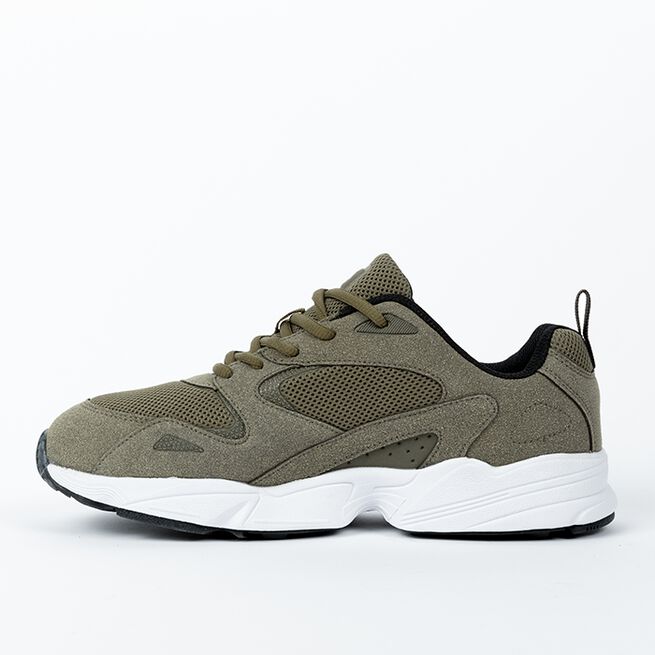 Newport Sneakers, Army Green, 36 