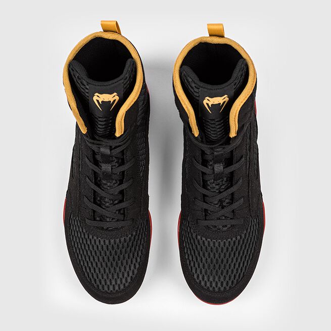 Venum Contender Boxing Shoes Black/Gold/Red