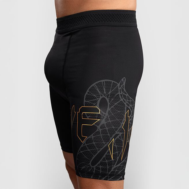 Serpenti Vale Tudo-Shorts Svart Sølv Gull