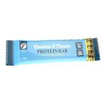 Protein Bar 50g Cookies & Cream - Uten Tilsatt Sukker