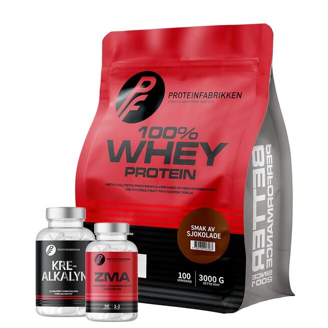 Whey 100% Protein, 3000 g + Bonusprodukt