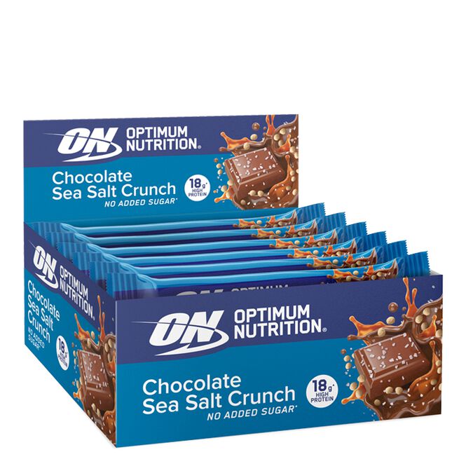 12 x Optimum Proteinbar 55-59 g Chocolate Sea Salt Crunch